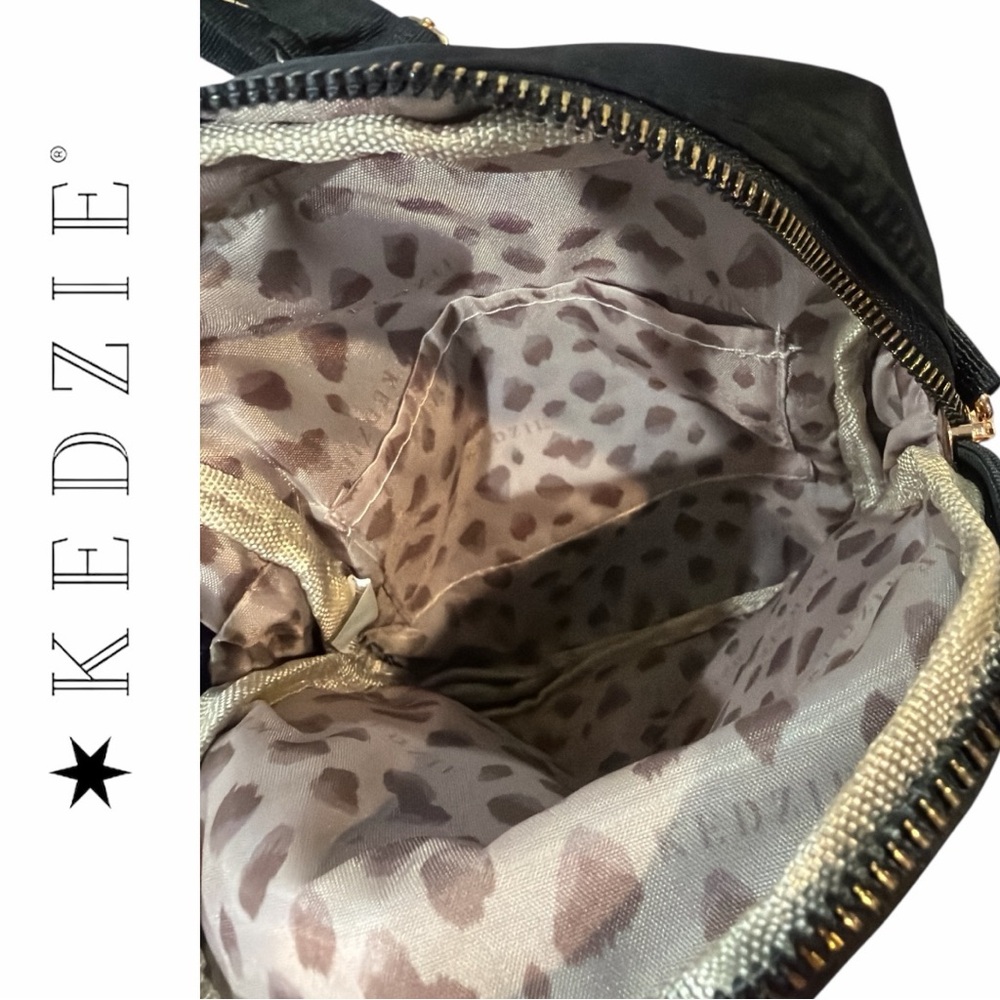 Kedzie‎ Black Nylon Round Trip Convertible Sling and Crossbody - Picture 3 of 3
